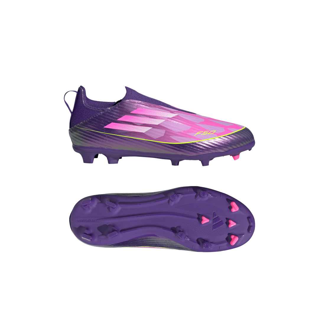 Adidas F50 League Laceless FG/MG Youth – World Of Soccer Canada