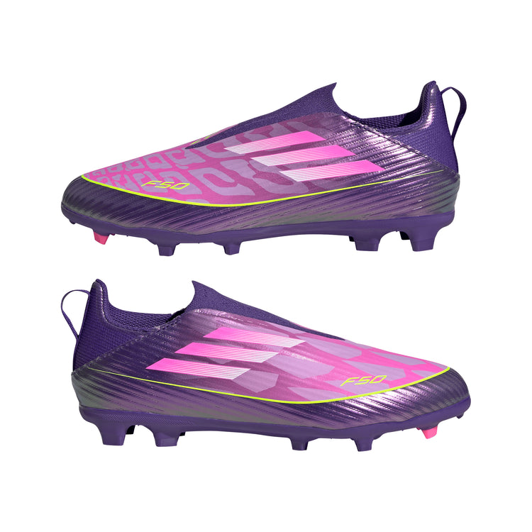 Adidas F50 League Laceless FG/MG Youth – World Of Soccer Canada