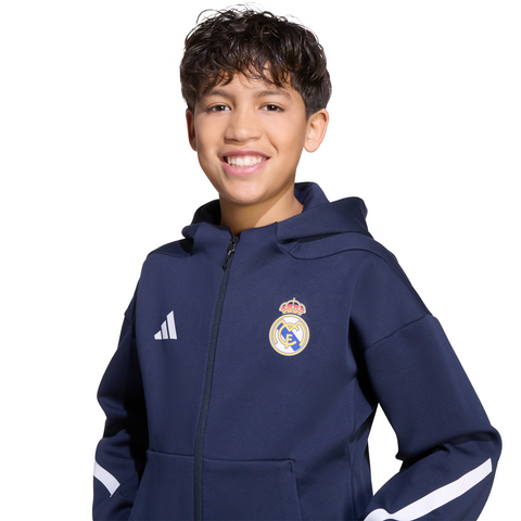 Adidas Real Madrid Anthem Jacket Youth