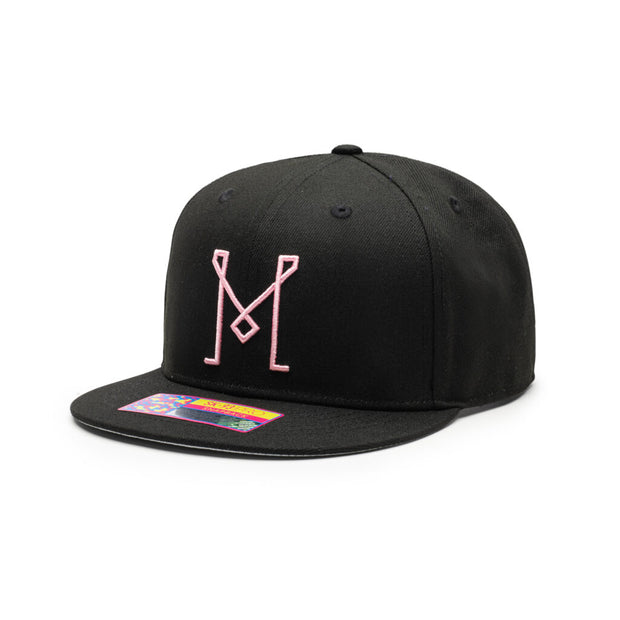 INTER MIAMI – BLACK DAWN SNAPBACK HAT (FAN INK)