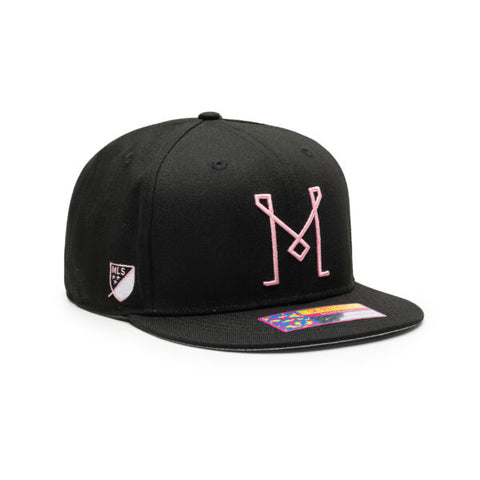 INTER MIAMI – BLACK DAWN SNAPBACK HAT (FAN INK)