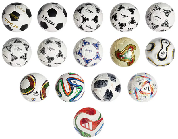 Adidas World Cup Historic Mini Ball Set