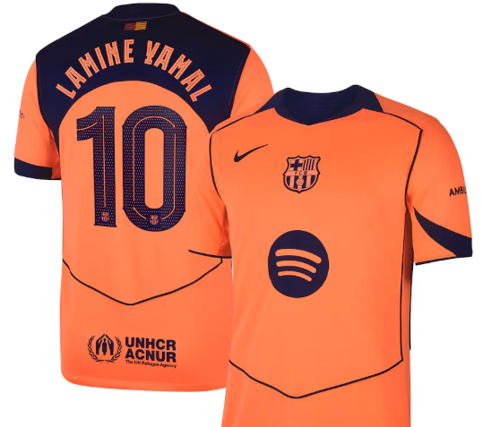 Nike FC Barcelona 'Lamine Yamal' 2025/26 3rd Jersey Youth – World