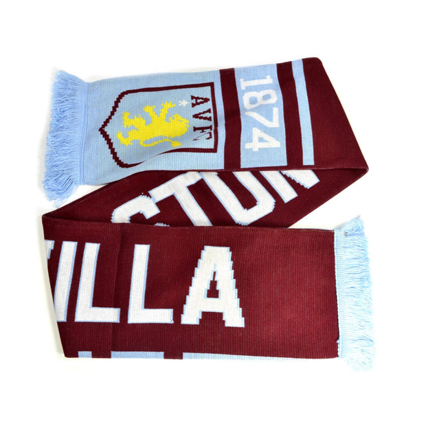 ASTON VILLA – NERO SCARF