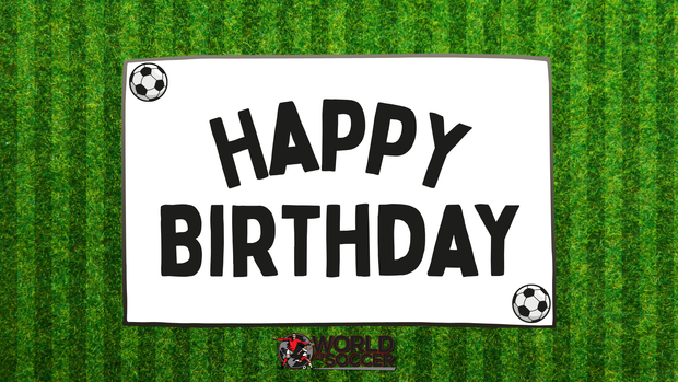 World of Soccer Happy Birthday Digital Gift Card (Read Description)