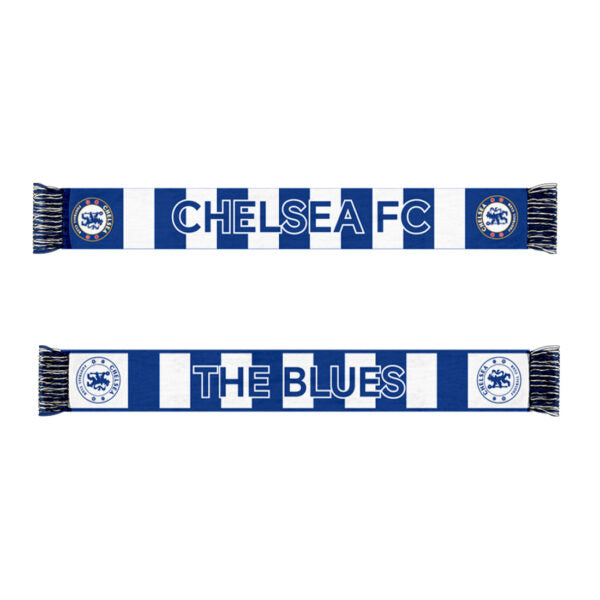 Chelsea Double Sided Acrylic Scarf – World Of Soccer Canada