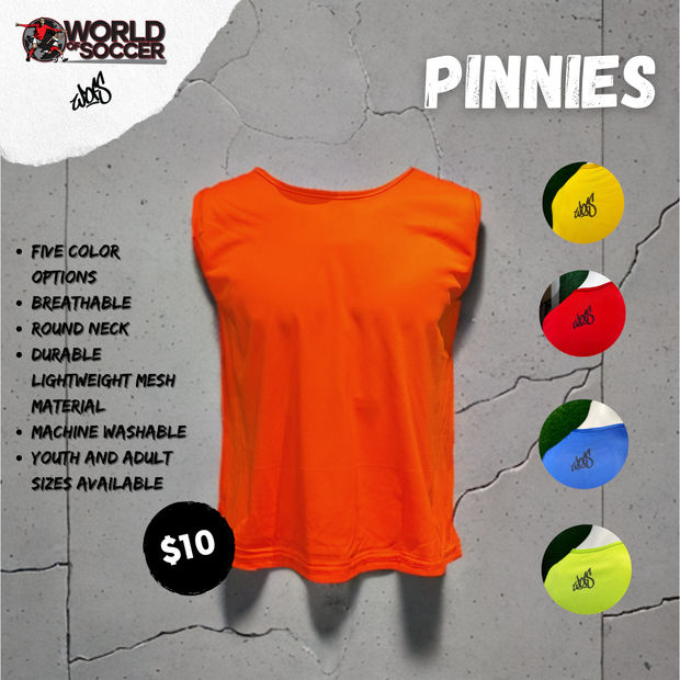 WOFS World of Soccer Pinnie