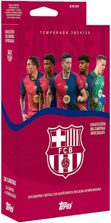 2024-25 TOPPS Barcelona Fan Set (28 Cards)