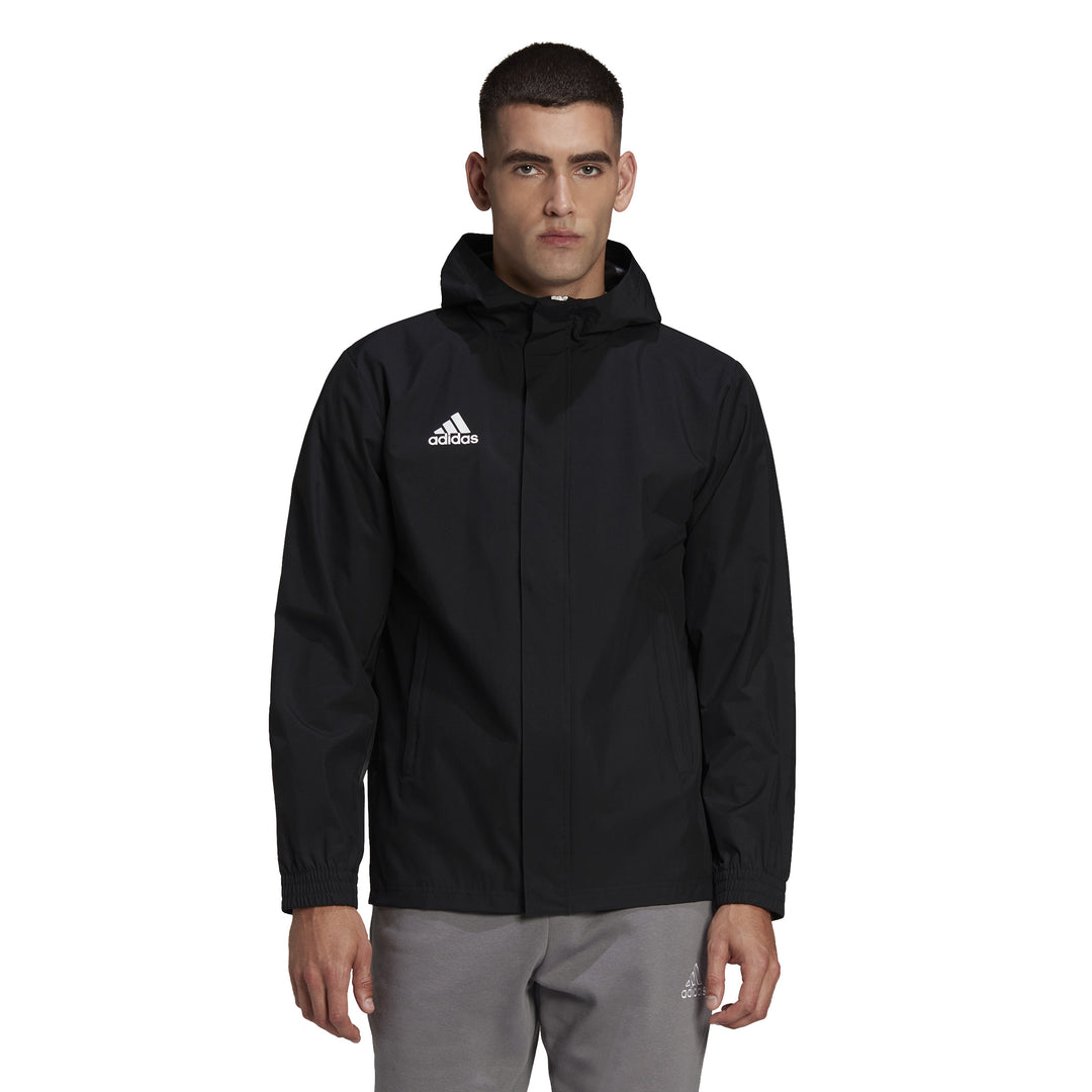Adidas Entrada 22 Rain Jacket Adult World Of Soccer Canada