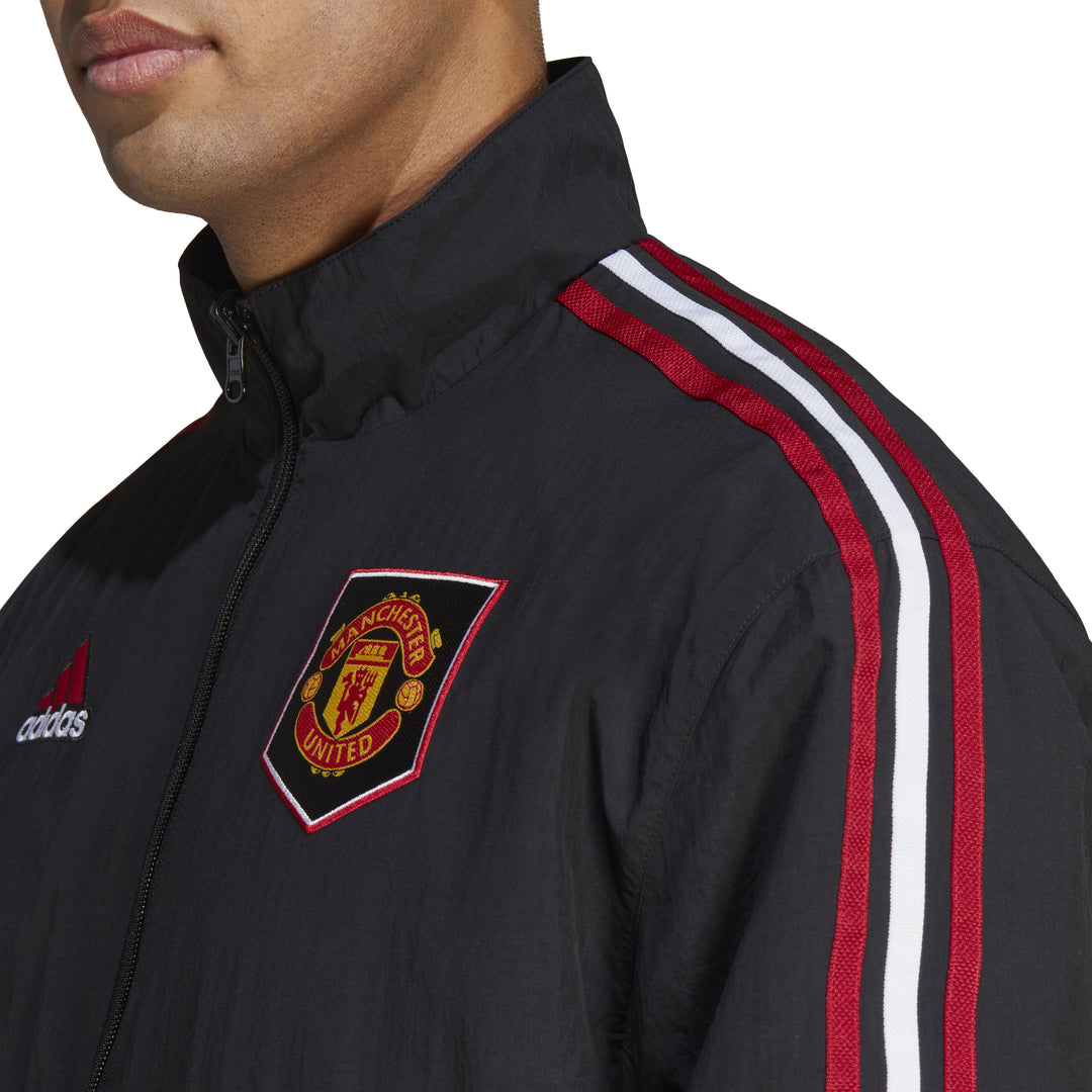 Adidas Manchester United FC Reversable Anthem Jacket Adult World Of Soccer Canada
