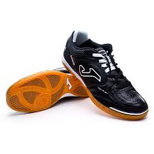 Joma Top Flex Black/White Adult Indoor Shoes